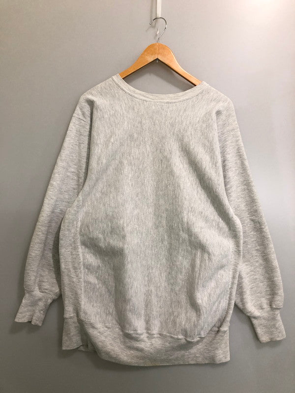 【中古品】【メンズ】 CHAMPION チャンピオン 90S メキシコ製 MONTANA REVERSE WEAVE SWEAT SHIRT 90年代 モンタナ リバースウィーブ スウェットシャツ メンズ トップス 146-260512-em-47-min サイズ：XXL カラー：ライトグレー 万代Net店