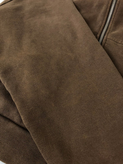 【中古品】【メンズ】 ENTIRE STUDIOS エンタイアスタジオ ETERNAL ZIP SOOL ES2202 エターナル ジップ スート ジップアップジャケット メンズ フーディー 140-260512-em-45-min サイズ：L カラー：ブラウン 万代Net店