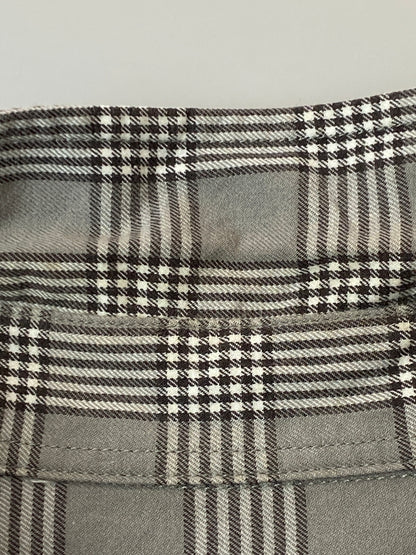 【中古品】【メンズ】 SUPREME シュプリーム LUMBERJACK HOUND STOOTH FLANNEL SHIRT ランバージャック ハウンドトゥース フランネル シャツ メンズ トップス 長袖 149-260521-em-24-min サイズ：M カラー：グレー系（チェック柄） 万代Net店