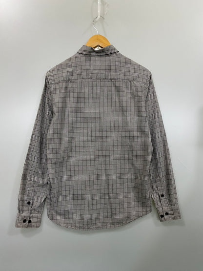 【中古品】【メンズ】 SUPREME シュプリーム LUMBERJACK HOUND STOOTH FLANNEL SHIRT ランバージャック ハウンドトゥース フランネル シャツ メンズ トップス 長袖 149-260521-em-24-min サイズ：M カラー：グレー系（チェック柄） 万代Net店