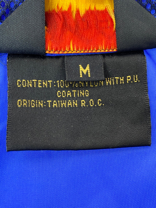 【中古品】【メンズ】 REI アールイーアイ NYLON JACKET BLUE 90S ナイロンジャケット 90年代 ヴィンテージ メンズ アウター ヴィンテージ 144-260521-em-40-min サイズ：M カラー：ブルー 万代Net店