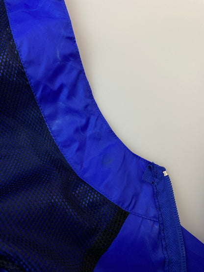 【中古品】【メンズ】 REI アールイーアイ NYLON JACKET BLUE 90S ナイロンジャケット 90年代 ヴィンテージ メンズ アウター ヴィンテージ 144-260521-em-40-min サイズ：M カラー：ブルー 万代Net店