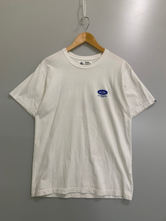 【中古品】【メンズ】 CHALLENGER チャレンジャー FLAME FISH T-SHIRT WHITE 半袖Tシャツ メンズ トップス 145-260518-em-36-min サイズ：L カラー：ホワイト 万代Net店