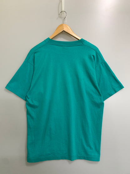 【中古品】【メンズ】 USED 90S WOODRUFF PLACE TEE ウッドラフ・プレイス デザインT プリントT 半袖Tシャツ 146-260714-ta-44-min サイズ：L カラー：グリーン系 万代Net店