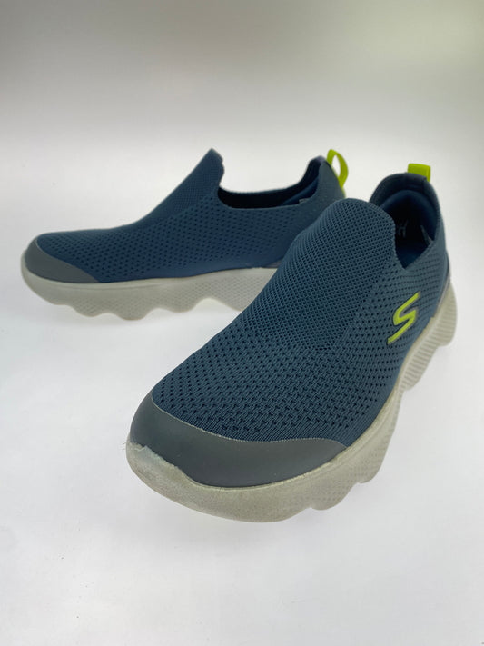 【中古品】【メンズ】 SKECHERS スケッチャーズ GO WALK MASSAGE FIT ゴーウォーク マッサージ フィット スニーカー 靴 163-260519-yn-05-min サイズ：26.5cm カラー：ネイビー 万代Net店