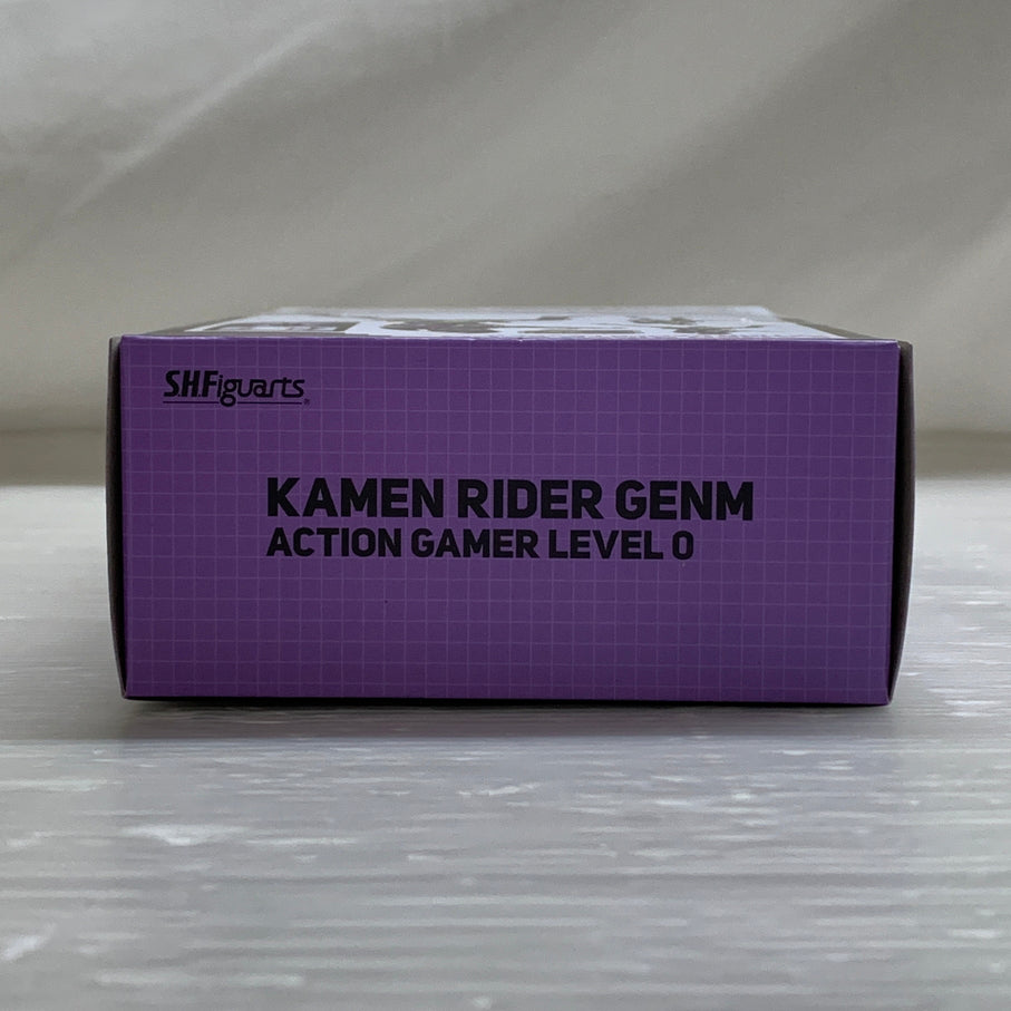 【中古品】 S.H.Figuarts 仮面ライダーゲンム アクションゲーマー レベル0 ライダー 戦隊 特撮 フィギュア フィギュアーツ バンダイ 042-260527-em-10-min 万代Net店