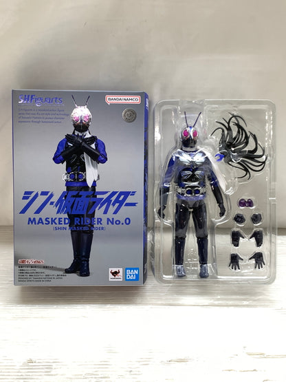 【中古品】 S.H.Figuarts シン・仮面ライダー 仮面ライダー第0号 フィギュアーツ バンダイ 魂ウェブ商店 フィギュア 仮面ライダー第０号 042-260918-em-16-min 万代Net店