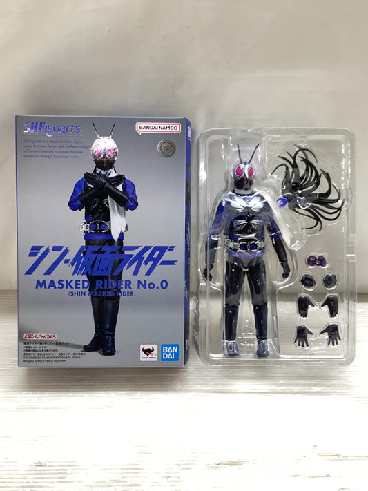 【中古品】 S.H.Figuarts シン・仮面ライダー 仮面ライダー第0号 フィギュアーツ バンダイ 魂ウェブ商店 フィギュア 仮面ライダー第０号 042-260918-em-16-min 万代Net店