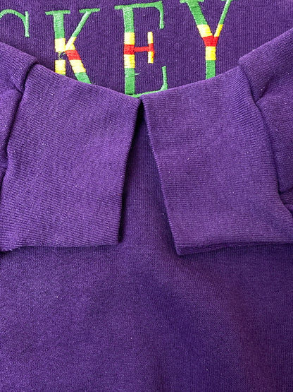 【中古品】【メンズ】 USED ユーズド 90's MICKEY SWEATSHIRT 90年代 スウェットシャツ トレーナー トップス 146-260715-yn-22-min サイズ：表記なし 下記参照 カラー：パープル 万代Net店