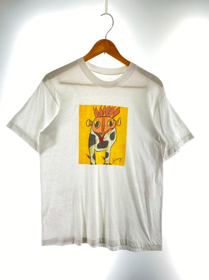 【中古品】【メンズ】 USED ジミー大西 90S ART TEE 半袖Tシャツ ショートスリーブ 146-260718-AS-43-min サイズ：不明 下記参照 カラー：ホワイト 万代Net店
