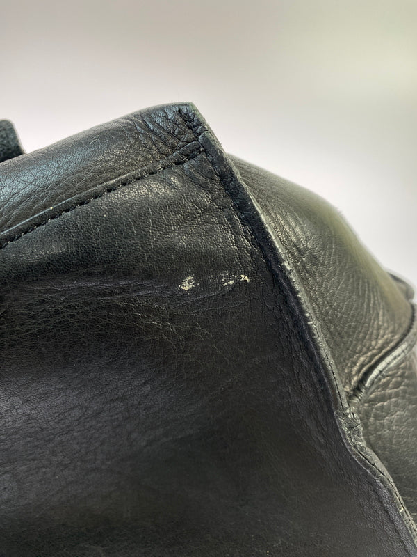 【現状渡し品】【レディース】 POMTATA ポンタタ LEATHER IN VINE BAG BLACK ポンタタ レザー イン バイン バッグ ハンドバッグ カバン 188-260521-em-14-min カラー：ブラック 万代Net店