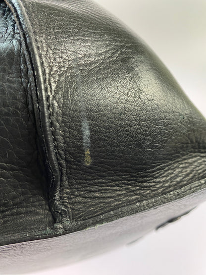 【現状渡し品】【レディース】 POMTATA ポンタタ LEATHER IN VINE BAG BLACK ポンタタ レザー イン バイン バッグ ハンドバッグ カバン 188-260521-em-14-min カラー：ブラック 万代Net店