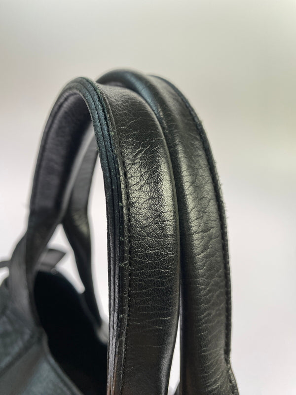【現状渡し品】【レディース】 POMTATA ポンタタ LEATHER IN VINE BAG BLACK ポンタタ レザー イン バイン バッグ ハンドバッグ カバン 188-260521-em-14-min カラー：ブラック 万代Net店