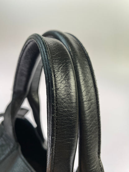 【現状渡し品】【レディース】 POMTATA ポンタタ LEATHER IN VINE BAG BLACK ポンタタ レザー イン バイン バッグ ハンドバッグ カバン 188-260521-em-14-min カラー：ブラック 万代Net店