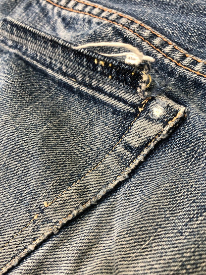 【中古品】【メンズ】 FULLCOUNT フルカウント REPLICA DENIM PANTS デニムパンツ ボトムス 156-260520-AS-24-min サイズ：下記参照 カラー：インディゴ 万代Net店