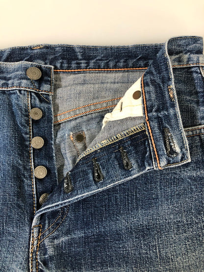 【中古品】【メンズ】 FULLCOUNT フルカウント REPLICA DENIM PANTS デニムパンツ ボトムス 156-260520-AS-24-min サイズ：下記参照 カラー：インディゴ 万代Net店