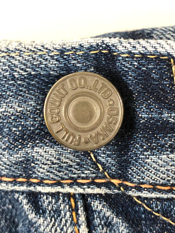 【中古品】【メンズ】 FULLCOUNT フルカウント REPLICA DENIM PANTS デニムパンツ ボトムス 156-260520-AS-24-min サイズ：下記参照 カラー：インディゴ 万代Net店