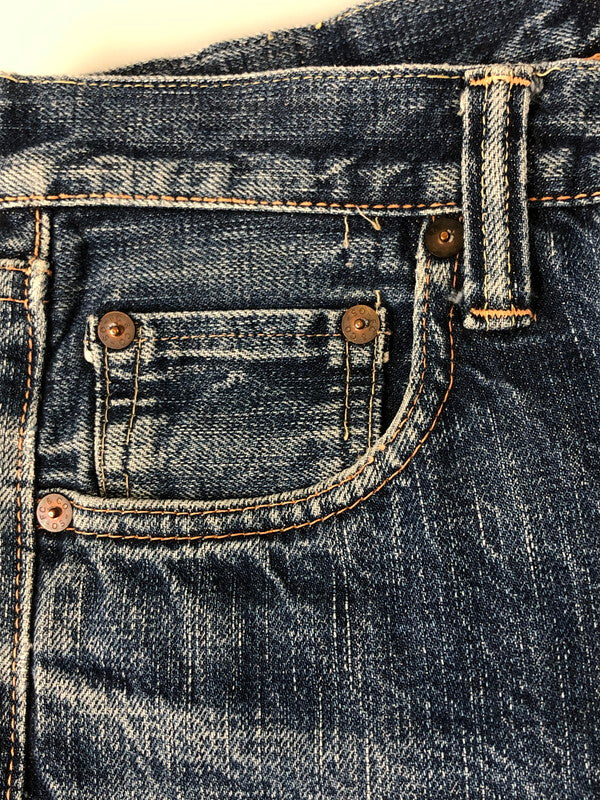 【中古品】【メンズ】 FULLCOUNT フルカウント REPLICA DENIM PANTS デニムパンツ ボトムス 156-260520-AS-24-min サイズ：下記参照 カラー：インディゴ 万代Net店