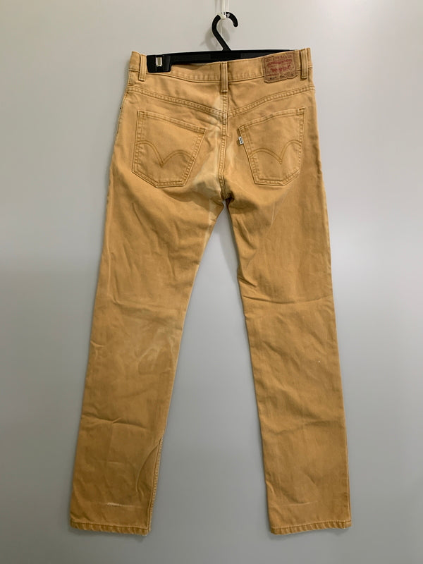 【中古品】【メンズ】 LEVI'S リーバイス 511 CORDUROY PANTS コーデュロイパンツ ボトムス 157-260522-SH-05-min サイズ：30×30 カラー：キャメル 万代Net店