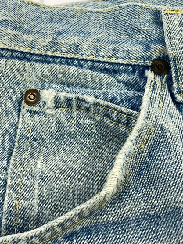 【現状渡し品】【メンズ】 LEE リー DENIM PANTS デニムパンツ ボトムス 157-260727-jt-29-min サイズ：サイズ不明 下記参照 カラー：ライトインディゴ 万代Net店