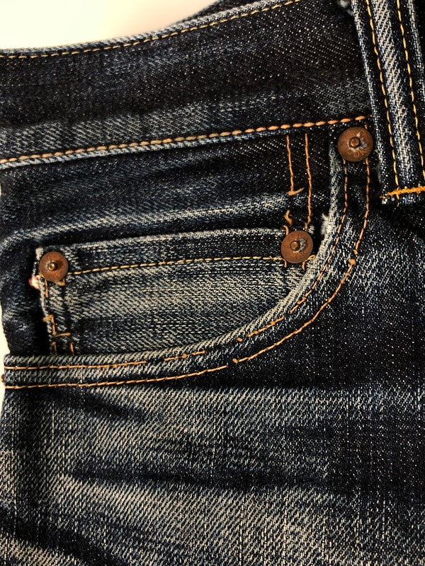 【中古品】【メンズ】 MOMOTARO JEANS 桃太郎ジーンズ SELVEDGE DENIM PANTS デニムパンツ ボトムス 156-260520-AS-21-min サイズ：30 カラー：インディゴ 万代Net店