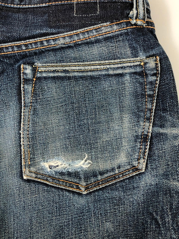 【中古品】【メンズ】 MOMOTARO JEANS 桃太郎ジーンズ SELVEDGE DENIM PANTS デニムパンツ ボトムス 156-260520-AS-21-min サイズ：30 カラー：インディゴ 万代Net店