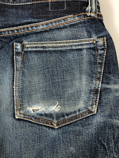 【中古品】【メンズ】 MOMOTARO JEANS 桃太郎ジーンズ SELVEDGE DENIM PANTS デニムパンツ ボトムス 156-260520-AS-21-min サイズ：30 カラー：インディゴ 万代Net店