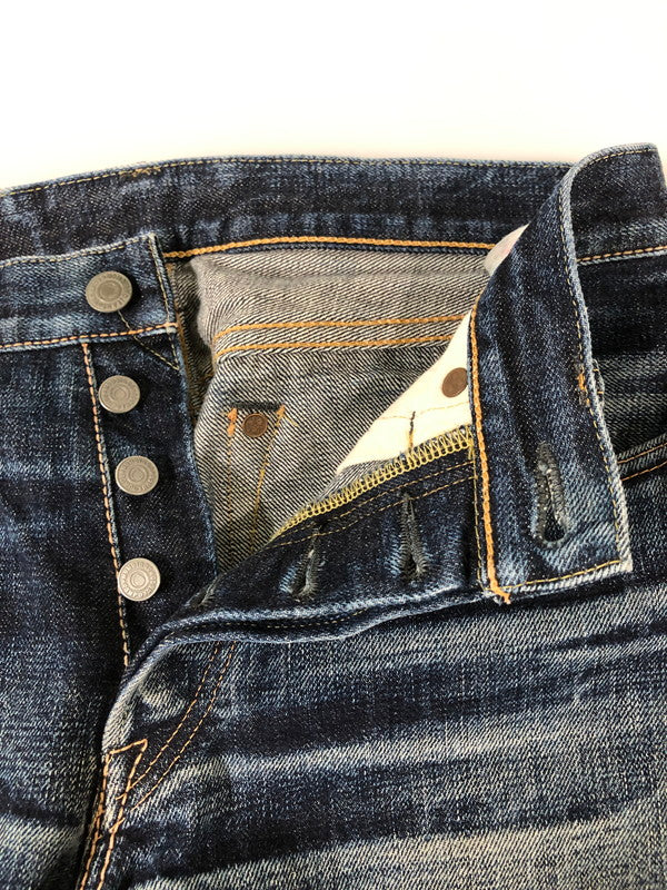 【中古品】【メンズ】 MOMOTARO JEANS 桃太郎ジーンズ SELVEDGE DENIM PANTS デニムパンツ ボトムス 156-260520-AS-21-min サイズ：30 カラー：インディゴ 万代Net店