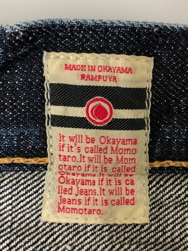 【中古品】【メンズ】 MOMOTARO JEANS 桃太郎ジーンズ SELVEDGE DENIM PANTS デニムパンツ ボトムス 156-260520-AS-21-min サイズ：30 カラー：インディゴ 万代Net店
