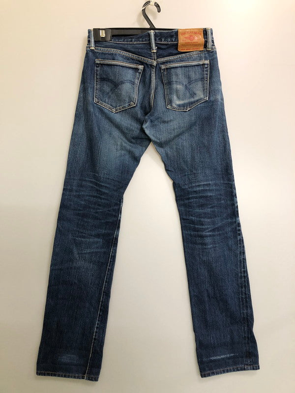【中古品】【メンズ】 THE FLAT HEAD ザフラットヘッド 3001 DENIM PANTS デニムパンツ ボトムス 156-260520-AS-22-min サイズ：W29L36 カラー：インディゴ 万代Net店