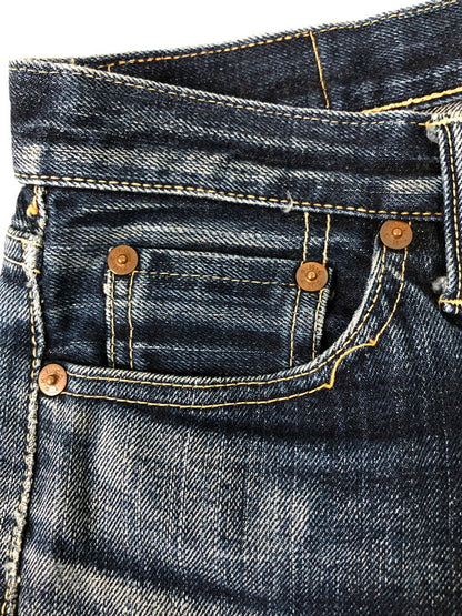 【中古品】【メンズ】 THE FLAT HEAD ザフラットヘッド 3001 DENIM PANTS デニムパンツ ボトムス 156-260520-AS-22-min サイズ：W29L36 カラー：インディゴ 万代Net店