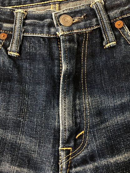 【中古品】【メンズ】 THE FLAT HEAD ザフラットヘッド 3001 DENIM PANTS デニムパンツ ボトムス 156-260520-AS-22-min サイズ：W29L36 カラー：インディゴ 万代Net店