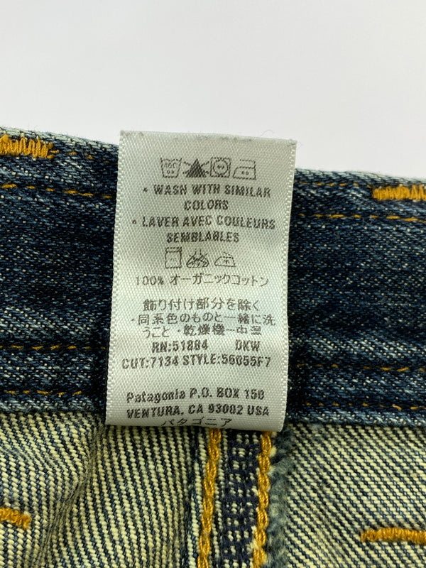 【中古品】【メンズ】 PATAGONIA パタゴニア 56055F7 DENIM PANTS デニムパンツ 155-260523-zi-44-min サイズ：32 カラー：インディゴ 万代Net店