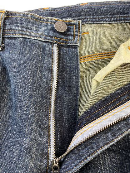 【中古品】【メンズ】 PATAGONIA パタゴニア 56055F7 DENIM PANTS デニムパンツ 155-260523-zi-44-min サイズ：32 カラー：インディゴ 万代Net店