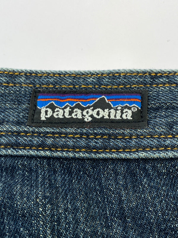 【中古品】【メンズ】 PATAGONIA パタゴニア 56055F7 DENIM PANTS デニムパンツ 155-260523-zi-44-min サイズ：32 カラー：インディゴ 万代Net店
