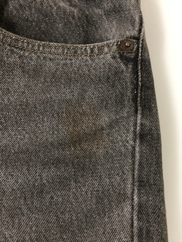【中古品】【メンズ】 LEVI'S リーバイス 501 先染め BLACK DENIM PANTS デニムパンツ ボトムス 157-260520-AS-16-min サイズ：W31L34 カラー：ブラック 万代Net店