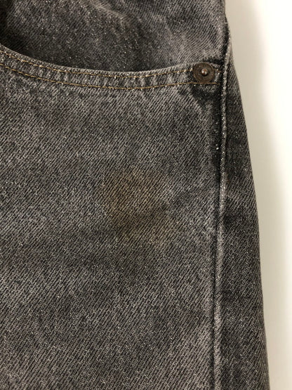 【中古品】【メンズ】 LEVI'S リーバイス 501 先染め BLACK DENIM PANTS デニムパンツ ボトムス 157-260520-AS-16-min サイズ：W31L34 カラー：ブラック 万代Net店