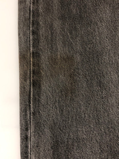 【中古品】【メンズ】 LEVI'S リーバイス 501 先染め BLACK DENIM PANTS デニムパンツ ボトムス 157-260520-AS-16-min サイズ：W31L34 カラー：ブラック 万代Net店