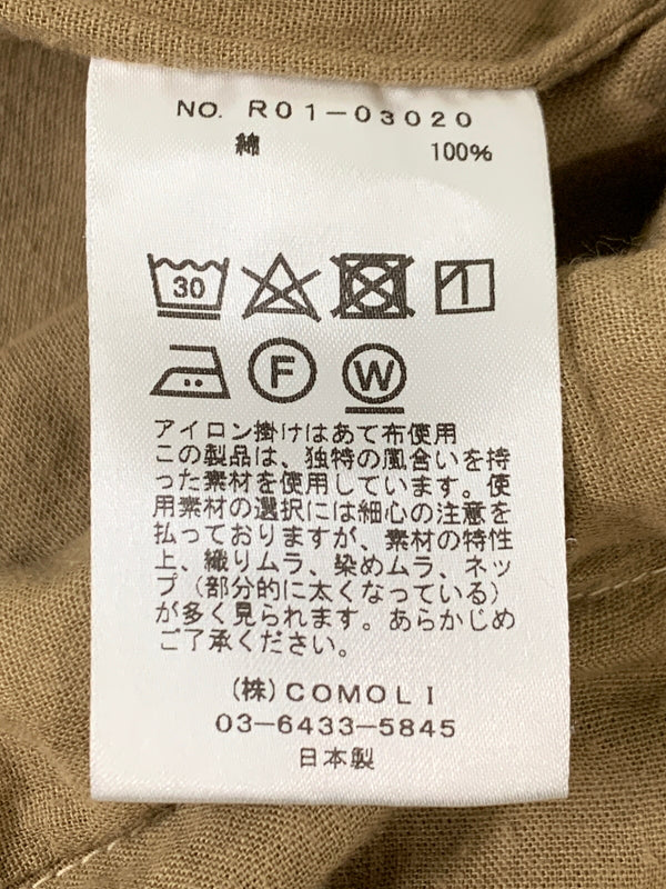 【中古品】【メンズ】 COMOLI コモリ ベタシャンドローストリングショーツ R01-03020 LOFTMAN別注 ショートパンツ 短パン メンズ 151-260515-em-26-min サイズ：O カラー：ブラウン 万代Net店