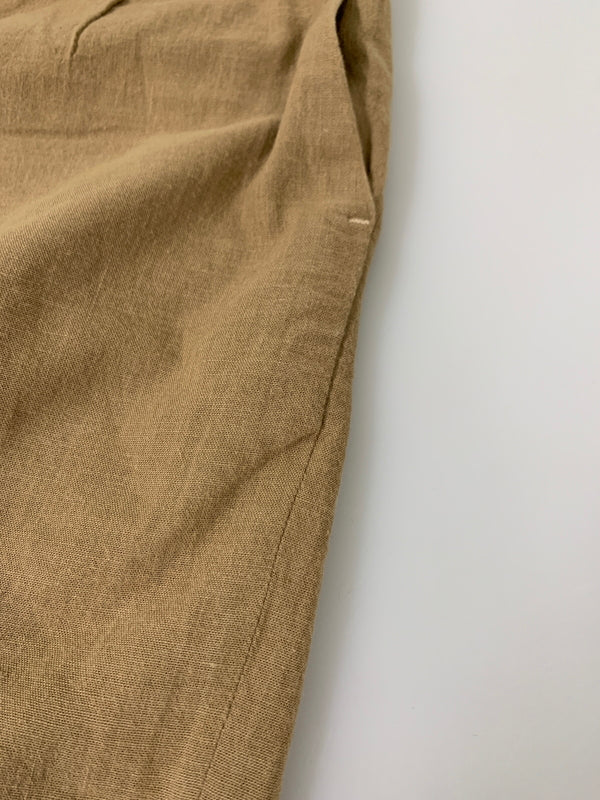 【中古品】【メンズ】 COMOLI コモリ ベタシャンドローストリングショーツ R01-03020 LOFTMAN別注 ショートパンツ 短パン メンズ 151-260515-em-26-min サイズ：O カラー：ブラウン 万代Net店