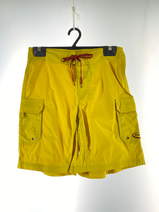 【中古品】【メンズ】 PATAGONIA パタゴニア SWIM SHORTS スイムショーツ 155-260523-zi-15-min サイズ：30 カラー：イエロー 万代Net店