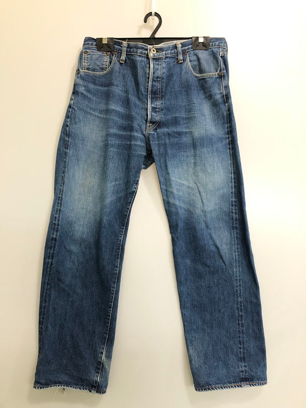 【現状渡し品】【メンズ】 TENDERLOIN テンダーロイン CHINCHBACK STRAIGHT DENIM PANTS デニム パンツ メンズ ボトムス ジーンズ ジーパン 153-260512-em-53-min カラー：インディゴブルー 万代Net店