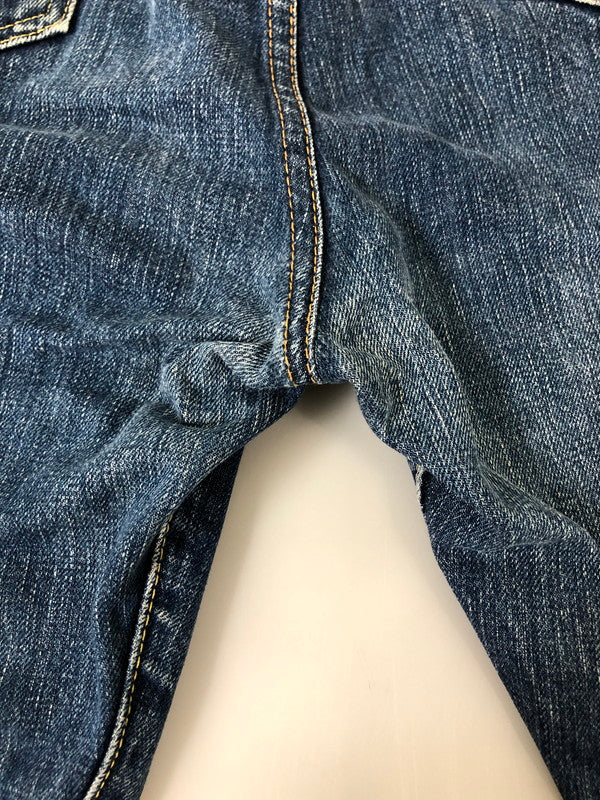 【現状渡し品】【メンズ】 TENDERLOIN テンダーロイン CHINCHBACK STRAIGHT DENIM PANTS デニム パンツ メンズ ボトムス ジーンズ ジーパン 153-260512-em-53-min カラー：インディゴブルー 万代Net店