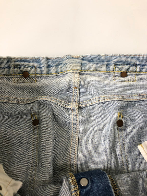 【現状渡し品】【メンズ】 TENDERLOIN テンダーロイン CHINCHBACK STRAIGHT DENIM PANTS デニム パンツ メンズ ボトムス ジーンズ ジーパン 153-260512-em-53-min カラー：インディゴブルー 万代Net店
