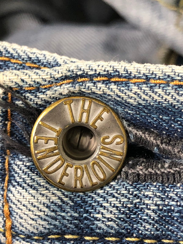 【現状渡し品】【メンズ】 TENDERLOIN テンダーロイン CHINCHBACK STRAIGHT DENIM PANTS デニム パンツ メンズ ボトムス ジーンズ ジーパン 153-260512-em-53-min カラー：インディゴブルー 万代Net店