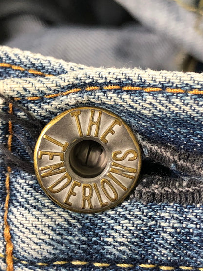 【現状渡し品】【メンズ】 TENDERLOIN テンダーロイン CHINCHBACK STRAIGHT DENIM PANTS デニム パンツ メンズ ボトムス ジーンズ ジーパン 153-260512-em-53-min カラー：インディゴブルー 万代Net店