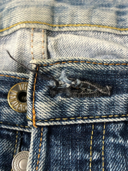 【現状渡し品】【メンズ】 TENDERLOIN テンダーロイン CHINCHBACK STRAIGHT DENIM PANTS デニム パンツ メンズ ボトムス ジーンズ ジーパン 153-260512-em-53-min カラー：インディゴブルー 万代Net店