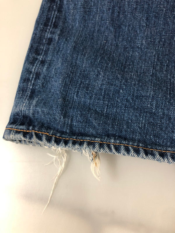 【現状渡し品】【メンズ】 TENDERLOIN テンダーロイン CHINCHBACK STRAIGHT DENIM PANTS デニム パンツ メンズ ボトムス ジーンズ ジーパン 153-260512-em-53-min カラー：インディゴブルー 万代Net店