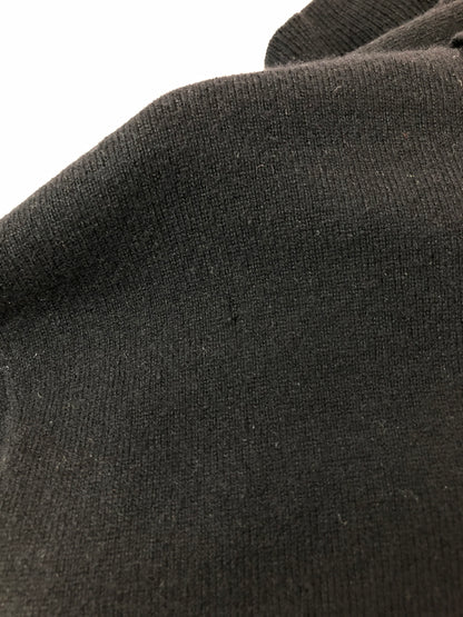 【現状渡し品】【メンズ】 TASSO ELBA タッソ エルバ CASHMERE KNIT POLOSHIRT カシミア ニット ポロシャツ 長袖 トップス 146-260519-yn-28-min サイズ：L カラー：ブラック 万代Net店