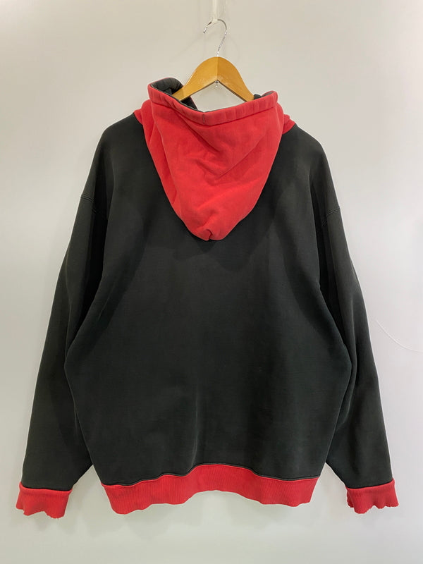 【中古品】【メンズ】 CHAMPION チャンピオン HEAVY HEAVY WEIGHT HOODIE RED BLACK GRAY ヘビーウェイト フーディー パーカー メンズ トップス 148-260521-em-20-min サイズ：XL カラー：ブラック 万代Net店